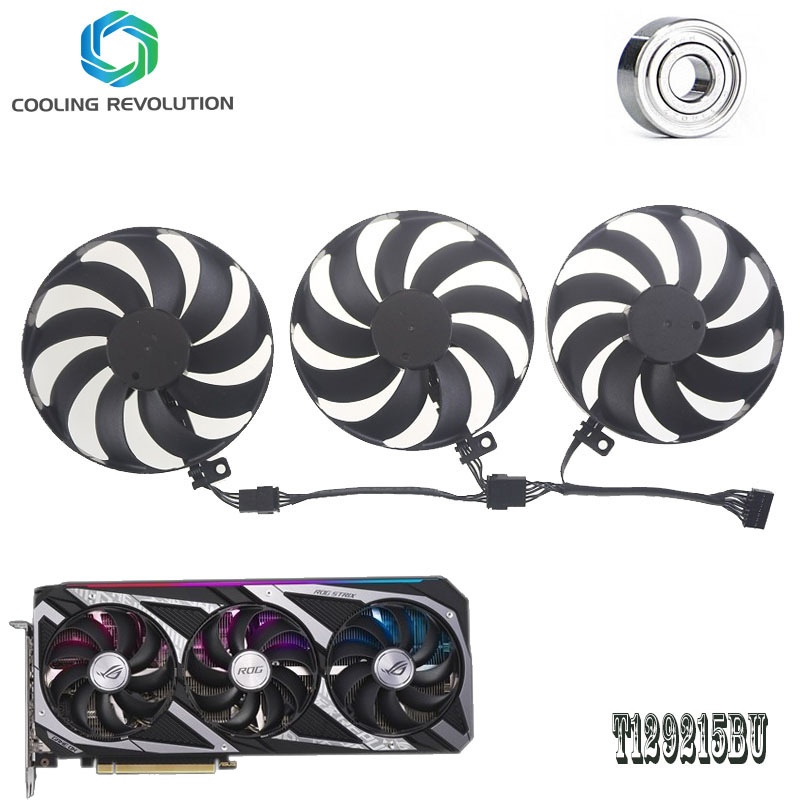Rtx 3090 24Gb Gddr6X - 87MM T129215BU DC12V 0,50 AMP RTX3050